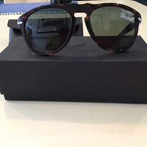 Persol 649 Havana sunglasses NEW 54-140 made in Italy NWT